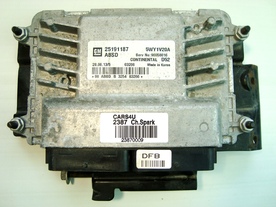  Компютър двигател  Chevrolet Spark 2009-2015 1.0 5WY1V20A