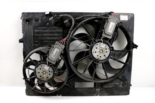  Вентилатори охлаждане двигател  Audi Q7 2006-2015 3.6 V6 FSI 280 к.с. 5 врати 7L0121203F 